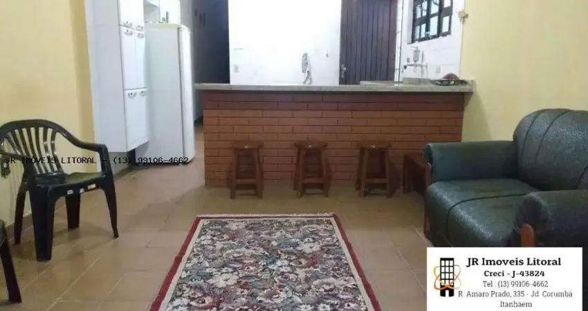 Casa térrea para venda em mongaguá, itaoca, 2 dormitórios, 1 banheiro, 1 vaga