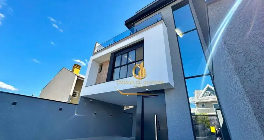 Sobrado com 3 dormitórios à venda, 155 m² por r$ 1.250.000,00 - novo mundo - curitiba/pr