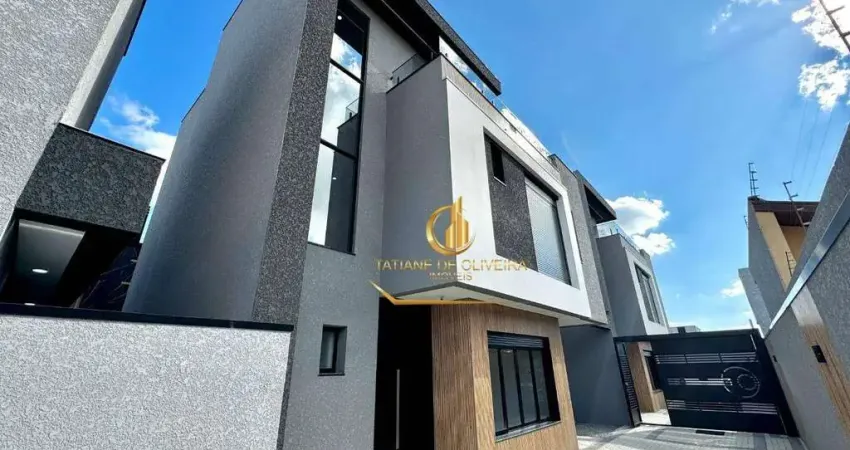 Sobrado com 3 dormitórios à venda, 132 m² por r$ 980.000,00 - novo mundo - curitiba/pr