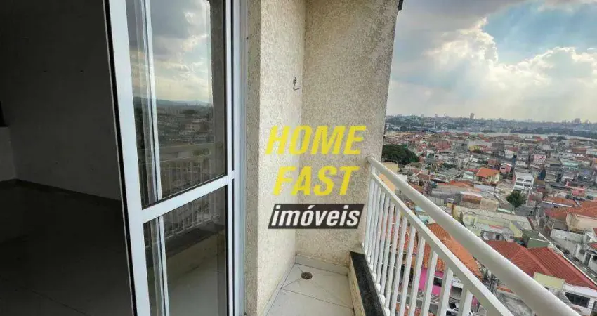 Apartamento com 2 dormitórios para alugar, 59 m² por R$ 2.783,00/mês - Ponte Grande - Guarulhos/SP