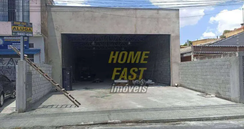 Galpão para alugar, 200 m² por r$ 8.000,00/mês - jardim tranqüilidade - guarulhos/sp