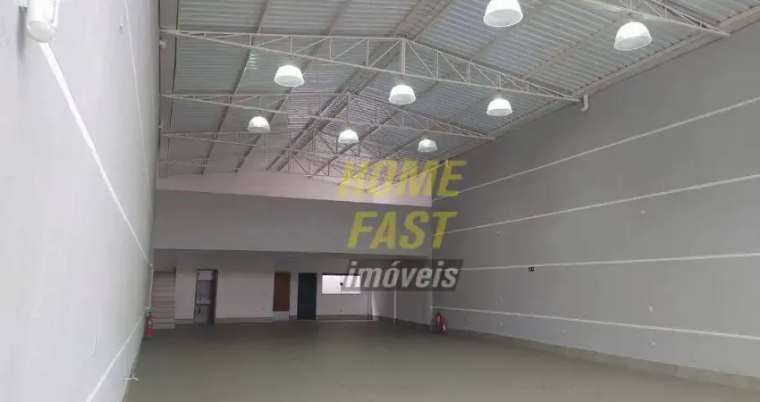 Galpão para alugar, 300 m² por r$ 13.440,00/mês - vila são paulo - guarulhos/sp