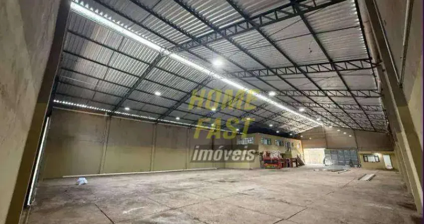 Galpão para alugar, 1000 m² por r$ 30.000,00/mês - cidade parque são luiz - guarulhos/sp
