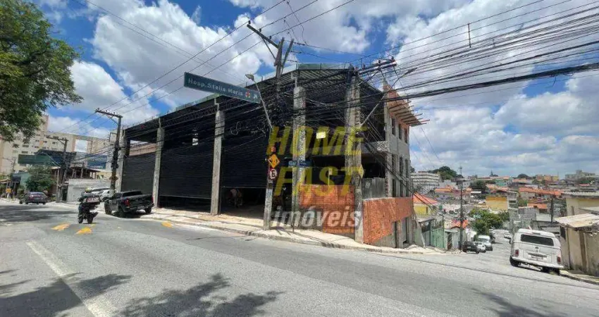 Galpão, 650 m² - venda por r$ 3.800.000,00 ou aluguel por r$ 25.000,00/mês - vila leonor - guarulhos/sp
