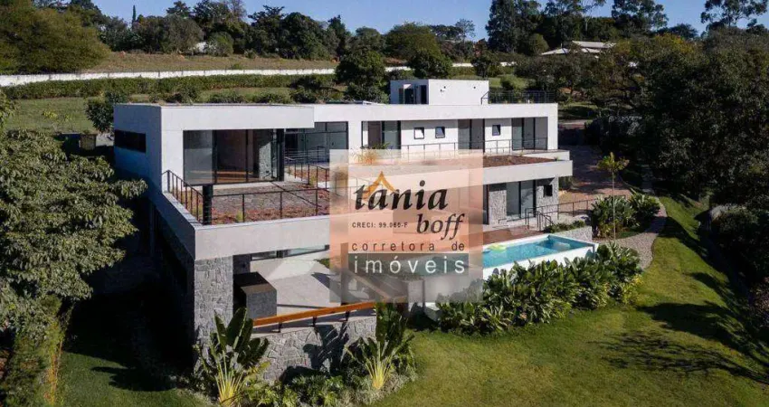 Casa com 5 dormitórios c/suíte/master disponível para venda-  615 m² - r$ 5.900.000 - paraíso merriot - itu/sp