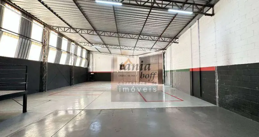 Galpão para alugar, 217 m² por r$ 5.000/mês - jardim oliveira - itu/sp