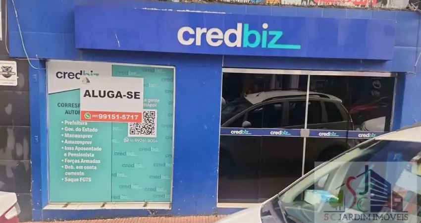 Alugo Loja Comercial com Vitrine na Rua 24 de Maio, Centro de Manaus.