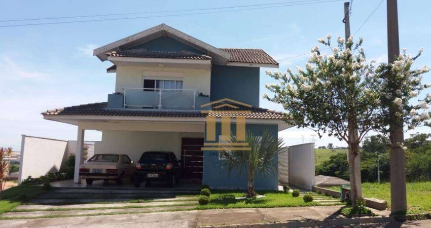 Sobrado com 3 dormitórios à venda, 178 m² por R$ 770.000,00 - Condomínio Terras do Vale - Caçapava/SP