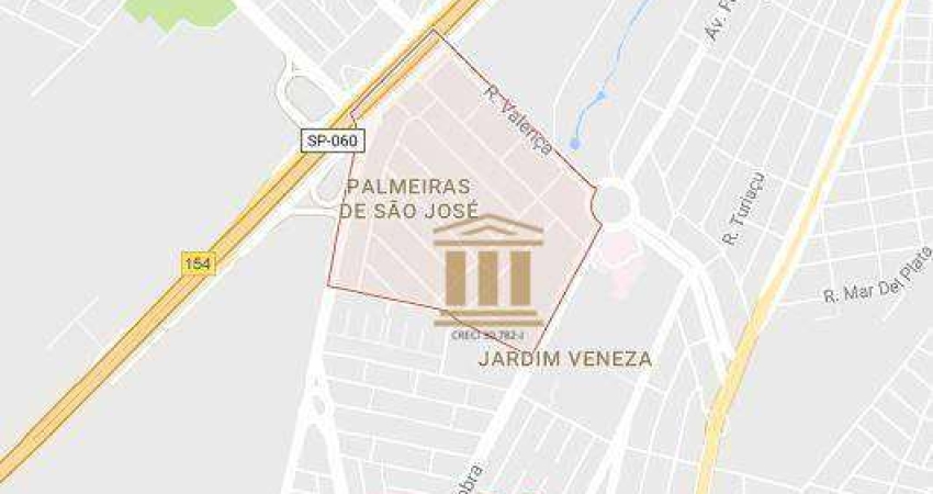 Área à venda, 1400 m² por R$ 2.862.000,00 - Palmeiras de São José - São José dos Campos/SP