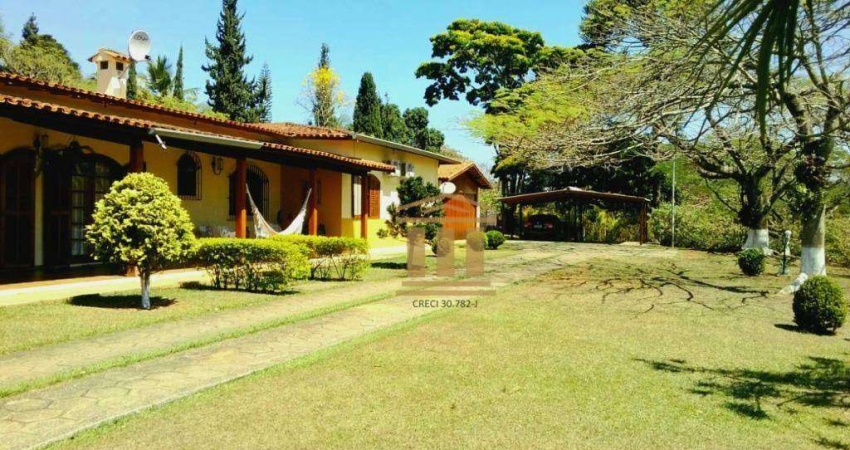 Chácara com 4 dormitórios à venda, 6200 m² por R$ 2.501.000,00 - Chácaras Santa Rita - Caçapava/SP