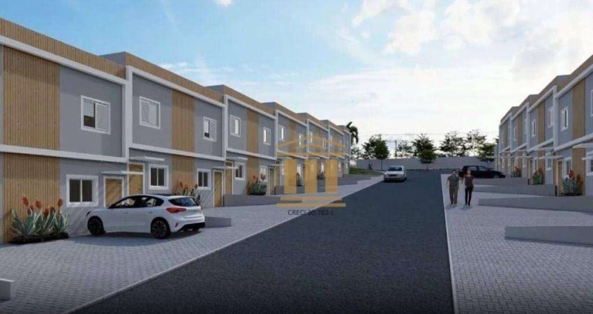 Casa com 2 dormitórios à venda, 58 m² por R$ 272.000,00 - Jardim Santa Ines III - São José dos Campos/SP