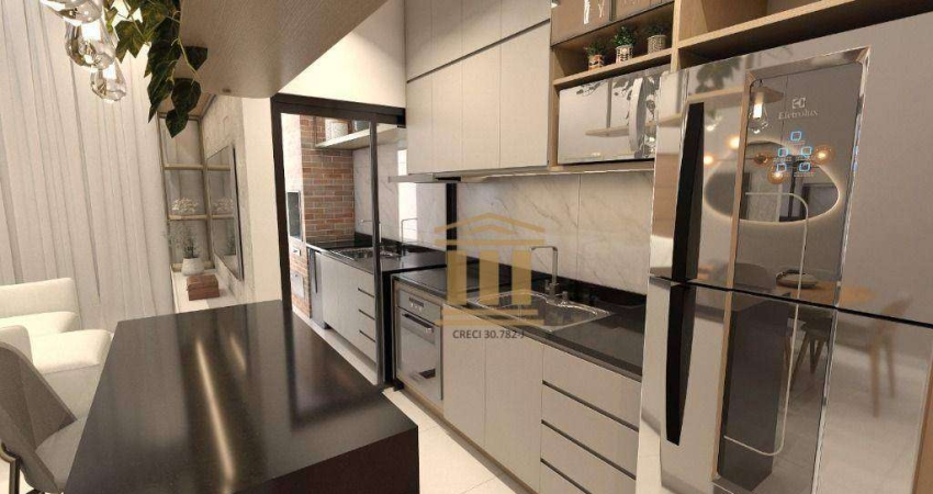 Casa à venda, 76 m² por R$ 600.000,00 - Bosque dos Eucaliptos - São José dos Campos/SP