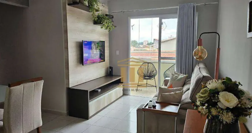 Apartamento com 2 dormitórios à venda, 58 m² por R$ 424.000,00 - Bosque dos Eucaliptos - São José dos Campos/SP
