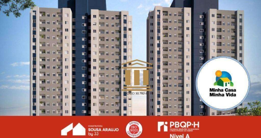 Apartamento com 2 dormitórios à venda, 42 m² por R$ 237.000,00 - Jardim Das Paineiras I - São José dos Campos/SP