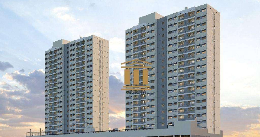Apartamento com 2 dormitórios à venda, 55 m² por R$ 473.599 - Parque Industrial - São José dos Campos/SP