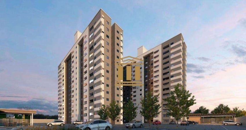 Apartamento com 2 dormitórios à venda, 46 m² por R$ 297.000,00 - Parque Novo Horizonte - São José dos Campos/SP
