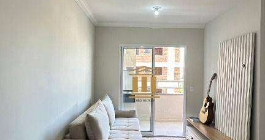 Apartamento com 3 dormitórios com varanda gourmet à venda por R$ 495.000 - Jardim Oriente - São José dos Campos/SP