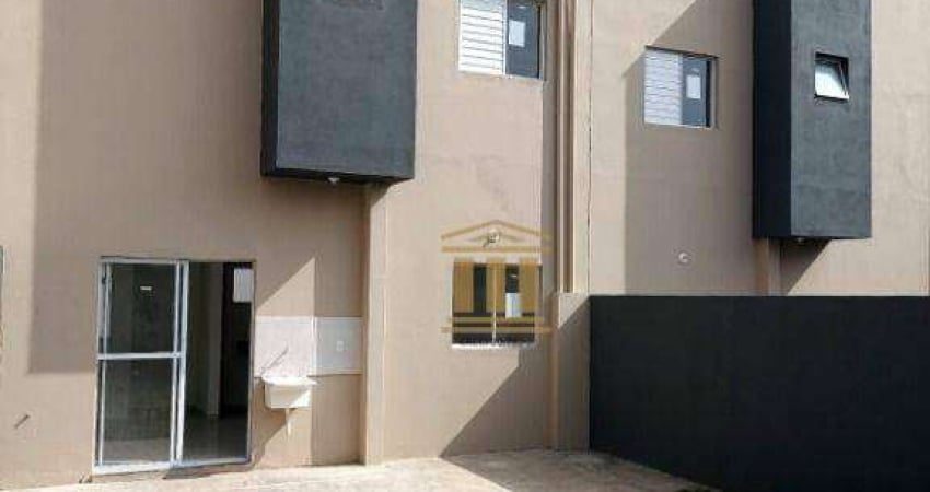 Casa com 2 dormitórios, 54 m² - venda por R$ 260.000,00 ou aluguel por R$ 1.555,00/mês - Chácaras Araújo I - São José dos Campos/SP