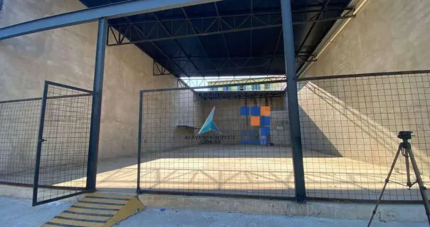 Galpão para alugar, 300 m² por r$ 8.000,00/mês - vila isa - governador valadares/mg