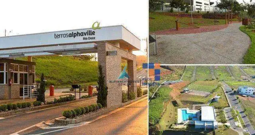 Terreno à venda, 349 m² por r$ 310.000,00 - terras alphaville - alpercata/mg