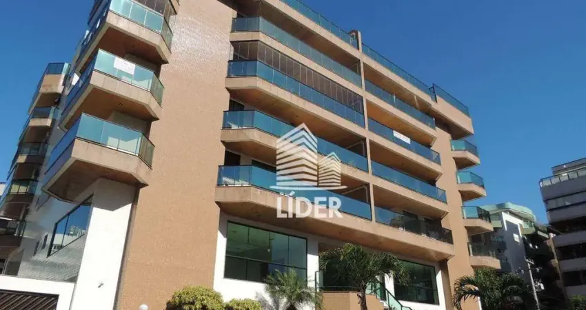 Apartamento com 3 dormitórios à venda, 140 m² por R$ 1.580.000,00 - Praia do Forte - Cabo Frio/RJ