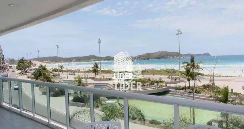 Apartamento com 4 dormitórios à venda, 160 m² por R$ 2.900.000,00 - Praia do Forte - Cabo Frio/RJ