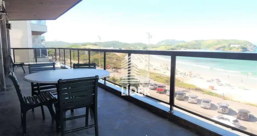 Apartamento com 4 dormitórios à venda, 245 m² por R$ 2.600.000,00 - Praia do Forte - Cabo Frio/RJ