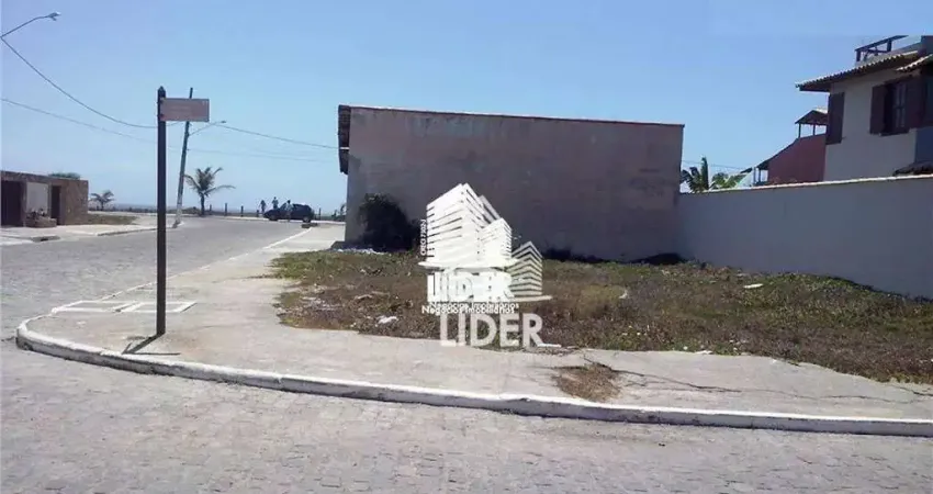 Terreno à venda, 384 m² por R$ 600.000,00 - Foguete - Cabo Frio/RJ