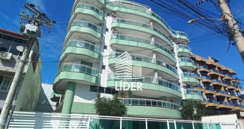 Apartamento com 3 dormitórios para alugar, 120 m² por R$ 4.451/mês - Vila Nova - Cabo Frio/RJ