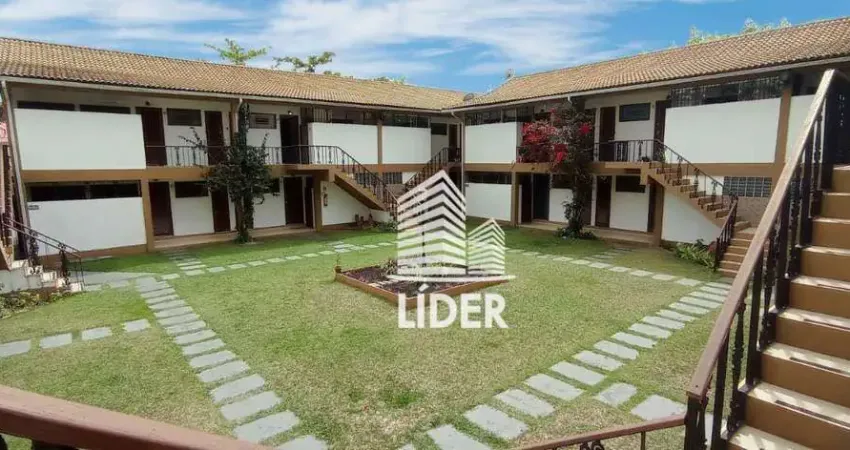 Apartamento com 1 dormitório para alugar, 48 m² por r$ 1.781,99 - portinho - cabo frio/rj
