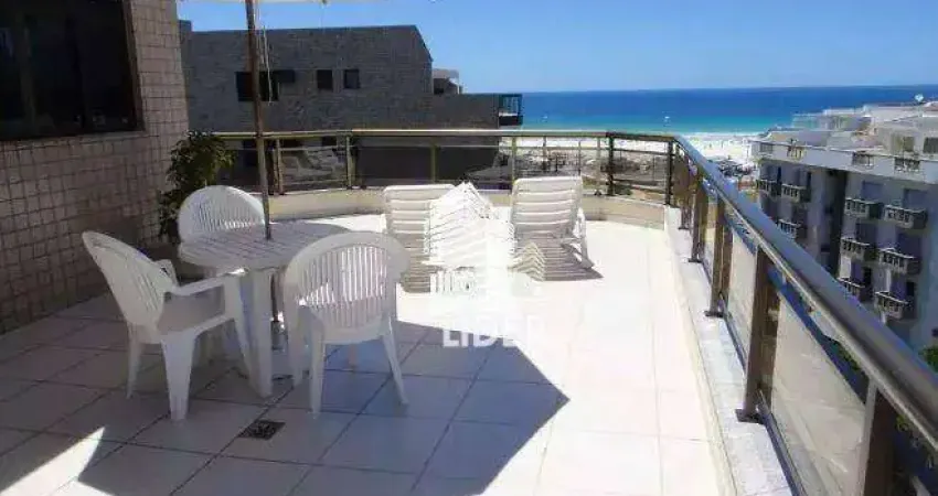 Cobertura com 4 dormitórios à venda, 206 m² por R$ 2.200.000,00 - Vila Nova - Cabo Frio/RJ