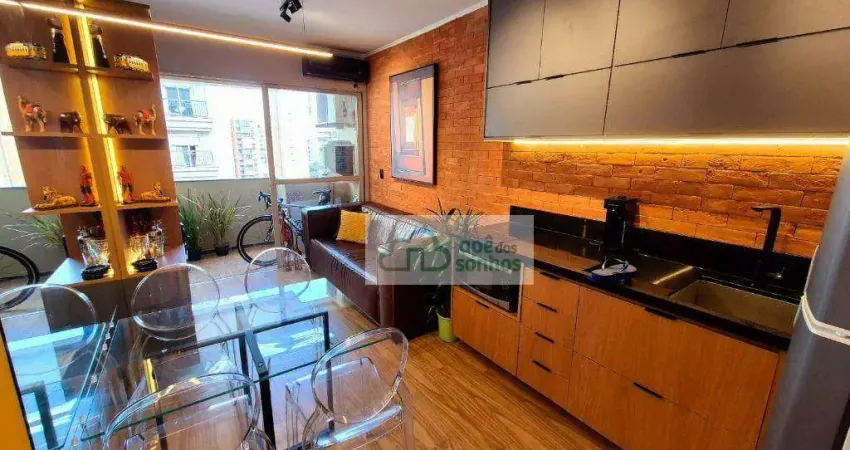 Flat com 1 quarto à venda na Rua Tuim, 101, Moema, São Paulo