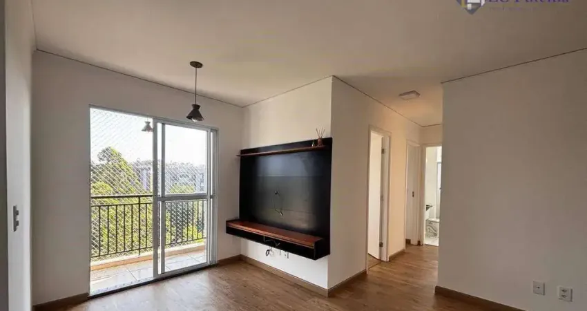 Apartamento com 3 dormitórios para alugar, 56 m² por r$ 2.500,00/mês - raízes eco clube - cotia/sp
