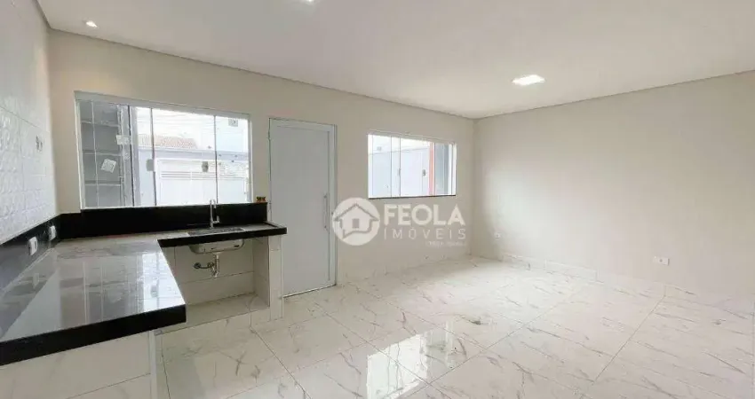Casa com 2 dormitórios à venda, 110 m² por R$ 420.000,00 - Jardim Boer I - Americana/SP
