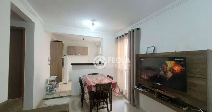 Apartamento com 2 dormitórios à venda, 43 m² por R$ 223.000,00 - Jardim Terramérica I - Americana/SP