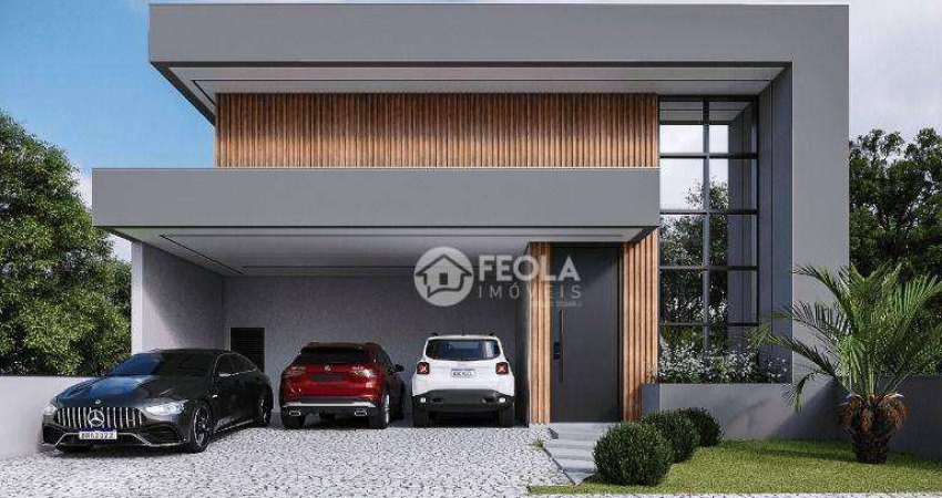 Casa com 3 dormitórios à venda, 207 m² por R$ 1.500.000,00 - Condomínio Solar das Esmeraldas - Nova Odessa/SP