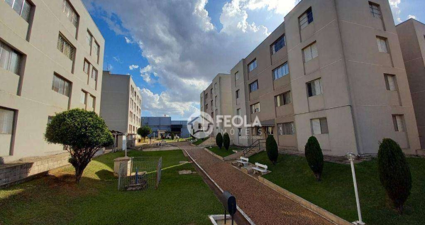 Apartamento com 2 dormitórios para alugar, 62 m² por R$ 1.845,00/mês - Nova Americana - Americana/SP
