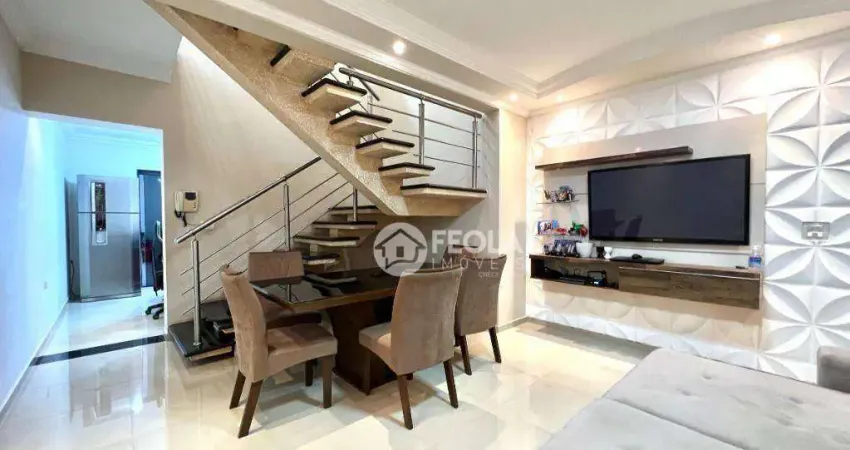 Casa com 2 dormitórios à venda, 153 m² por R$ 580.000,00 - Vila Pântano II - Santa Bárbara D'Oeste/SP
