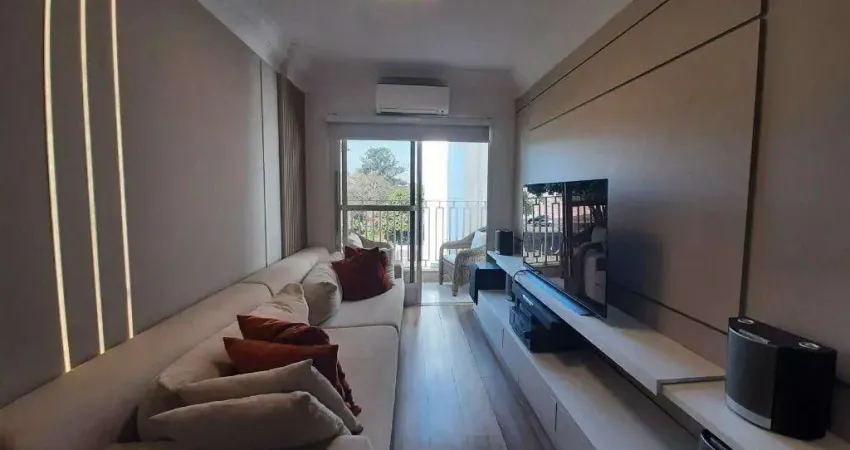 Apartamento à venda em americana, jardim glória, com 3 quartos, com 120 m², solar do planalto