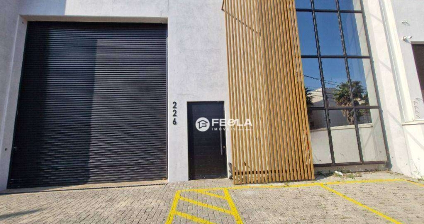 Salão para alugar, 326 m² por R$ 8.874,00/mês - Loteamento Industrial Machadinho - Americana/SP