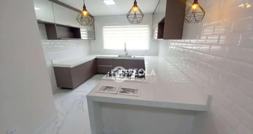 Apartamento com 2 dormitórios para alugar, 112 m² por R$ 2.555,00/mês - Centro - Americana/SP