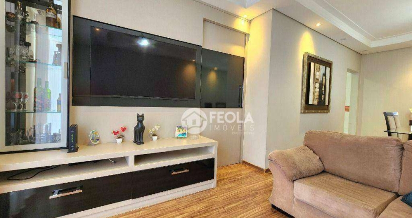 Apartamento com 3 dormitórios à venda, 97 m² por R$ 600.000,00 - Vila Santa Catarina - Americana/SP