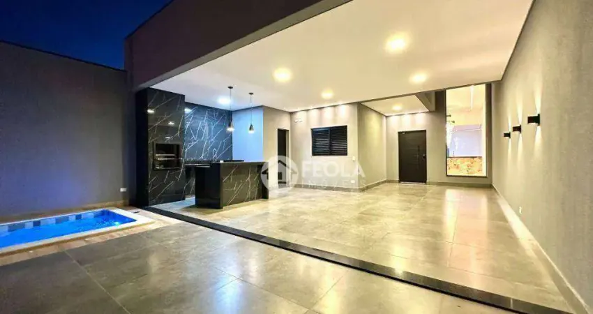 Casa com 3 dormitórios à venda, 160 m² por R$ 830.000,00 - Terra Azul - Santa Bárbara D'Oeste/SP
