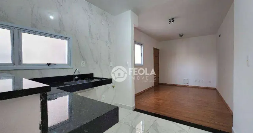 Apartamento com 2 dormitórios à venda, 54 m² por R$ 249.000,00 - Jardim Boer I - Americana/SP