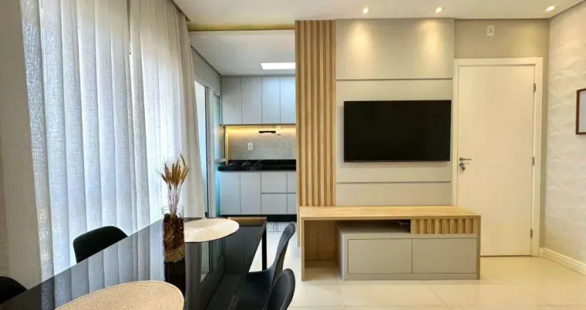 Apartamento à venda em americana, jardim bela vista, com 2 quartos, com 53 m², colline residence