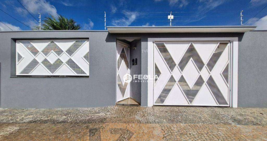 Casa com 3 dormitórios para alugar, 250 m² por R$ 4.543,90/mês - Vila Omar - Americana/SP