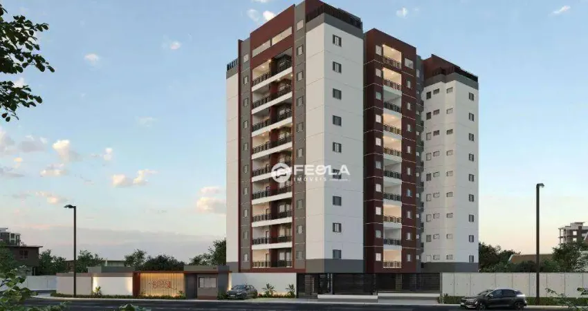 Apartamento com 3 dormitórios à venda, 81 m² por R$ 483.926,96 - Vila Frezzarim - Americana/SP