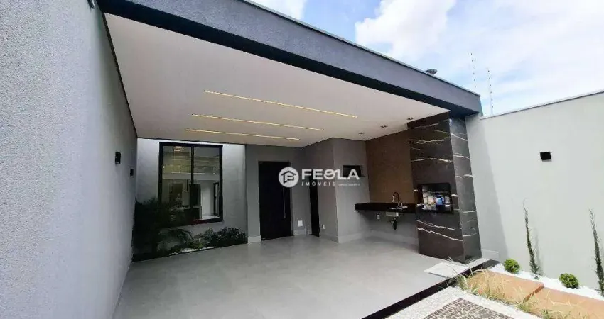 Casa com 3 dormitórios à venda, 143 m² por R$ 910.000,00 - Jardim Amélia - Americana/SP