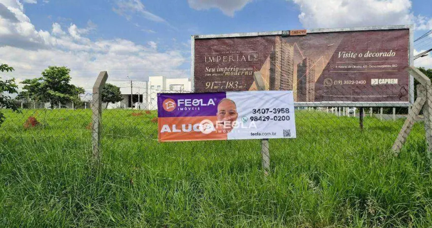 Terreno para alugar, 750 m² por R$ 4.657,00/mês - Jardim Cândido Bertini - Santa Bárbara D'Oeste/SP