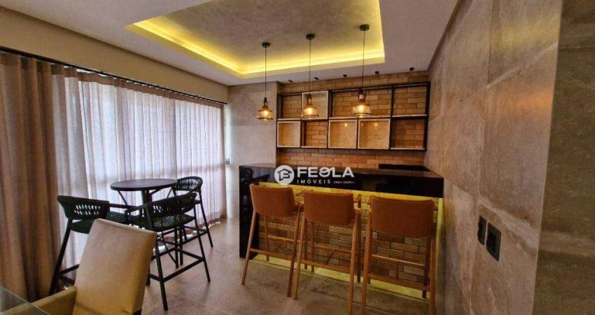 Apartamento com 3 dormitórios à venda por R$ 2.100.000 - Vila Santa Catarina - Americana/SP